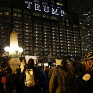 The Latest: Trump on Twitter taking on protesters The Latest: Trump on Twitter taking on protesters